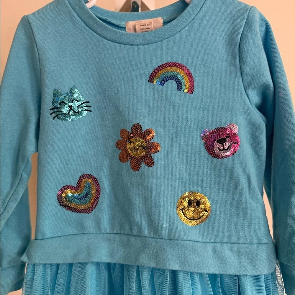 Peek Sequin Fun Patches Dress